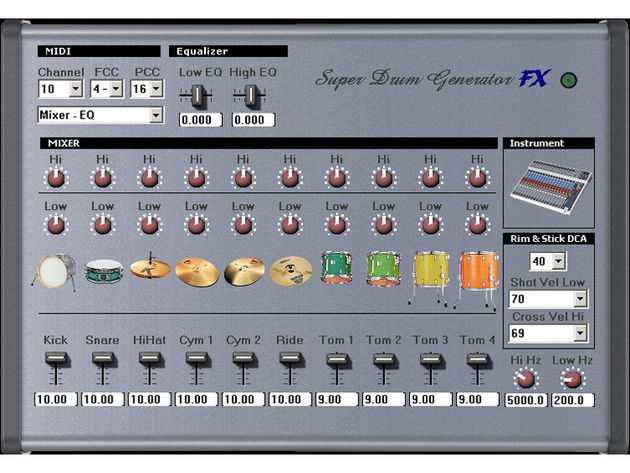 It's got drums. It's got FX. But is it super?